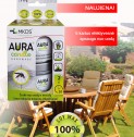 AURA CANDLE žvakė nuo uodų ir mašalų, 2 vnt